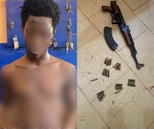 UE/R: Police apprehend 27-year-old man for possession of assault rifle in Bawku