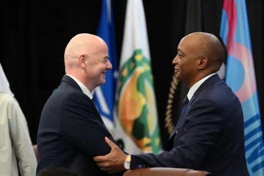 CAF Backs Infantino for FIFA Presidency Re-election