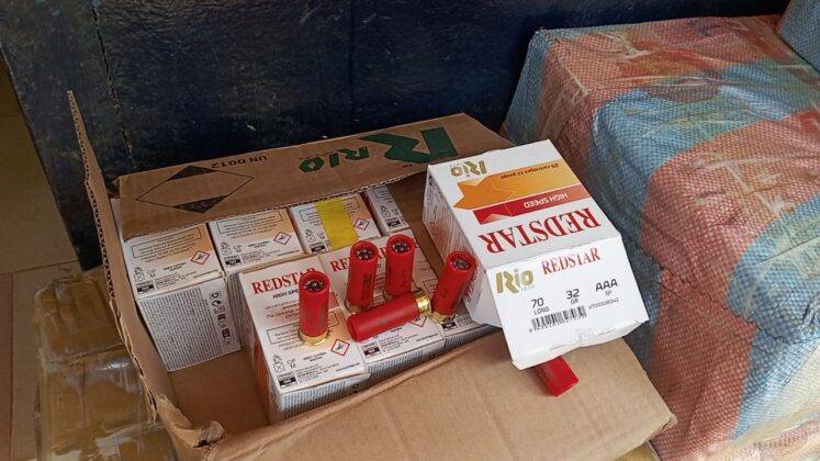Two suspects arrested as police intercepts over 20,000 rounds of ammunition
