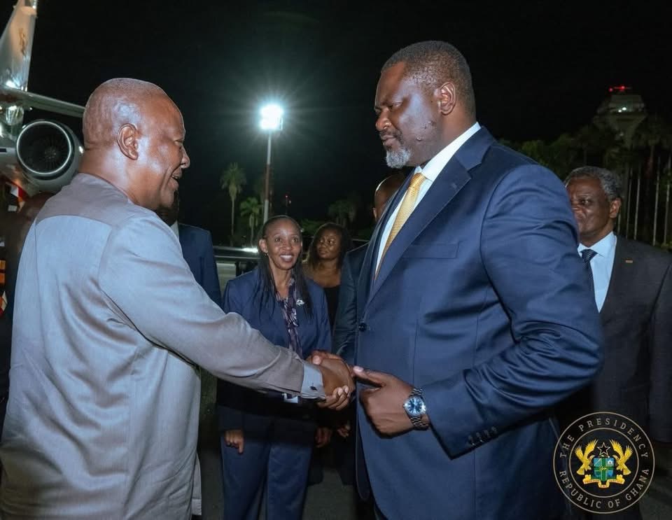 Mahama arrives in Nairobi for the Africa Forward Summit