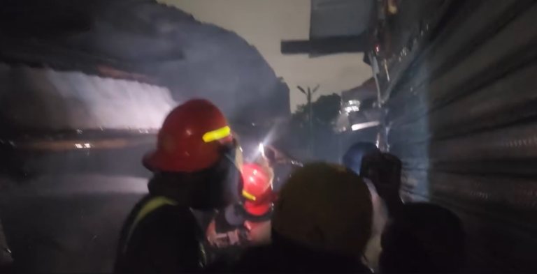 Fire destroys parts of Nima Market