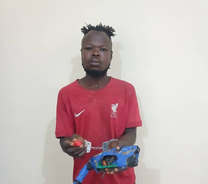 Man jailed 2 years for illegal firearm possession, awaits robbery trial