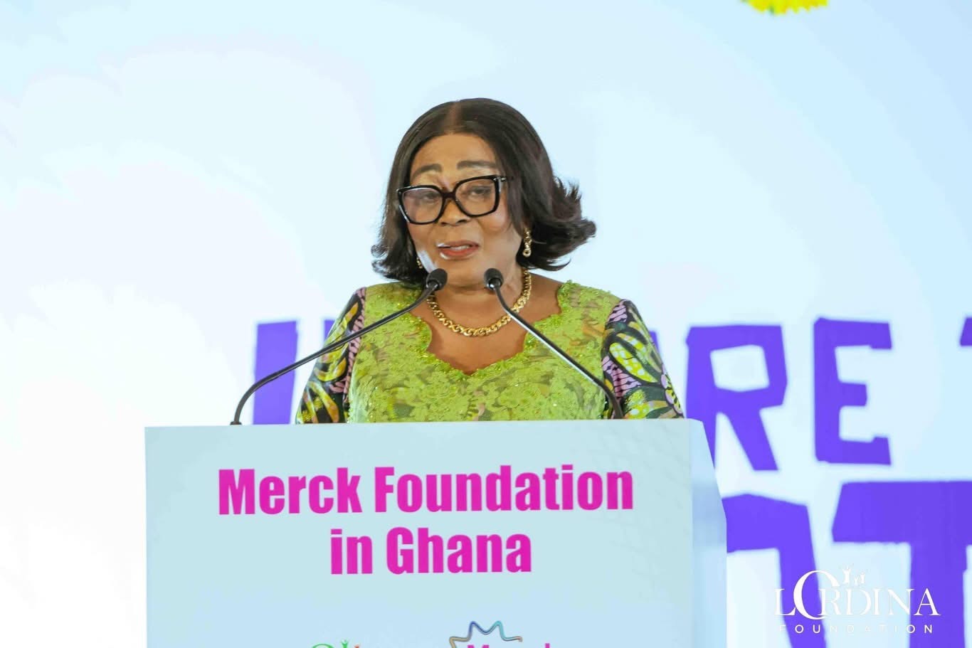First Lady Lordina Mahama appointed Merck Foundation Ambassador in Ghana