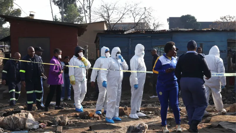 12 killed in mass shooting in Johannesburg