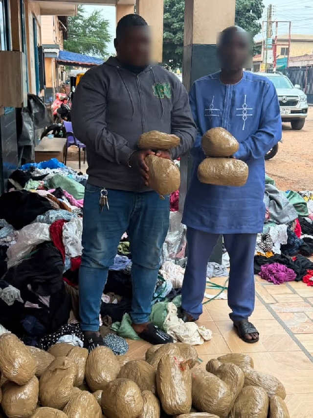 Asawase Drug Bust: Two arrested as Police recover 100 suspected parcels of narcotic drugs