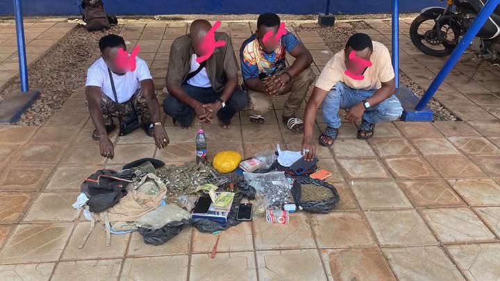 N/R: Five Arrested, Firearms and Drugs Seized In Police Operation